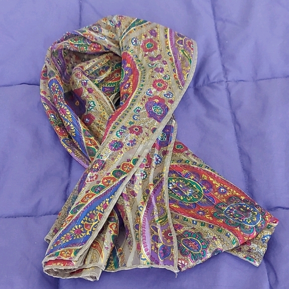 Careta Italian Silk Scarf - Picture 2 of 7